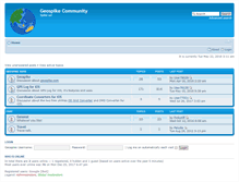 Tablet Screenshot of community.geospike.com